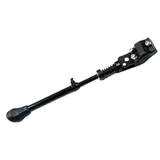 Fahrradständer,Verstellbarer Fahrradständer,Alu Fahrradständer,Mountainbike Ständer,Fahrrad Seitenständer,Fahrrad Seitenstütze - Schwarz