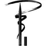 wet n wild Breakup Proof Wing Out Waterproof Eyeliner, Flacher, Abgewinkelter Pinsel für Einen Definierten Lidstrich, 16 Stunden Halt, Wisch- und Wasserfest