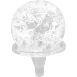 ULTECHNOVO Kristallkugel mit Filigraner Verarbeitung für Zimmerbrunnen aus Kristall und Kunststoff Dekorative Leicht und Langlebig für Desktop und Wohnraum
