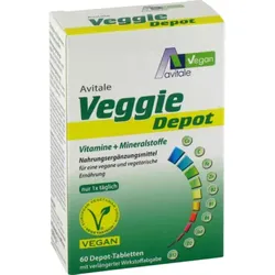 VEGGIE Depot Vitamine+Mineralstoffe Tabletten 60 St