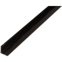 GAH Alberts Winkelprofil gleichschenklig Kunststoff 10 mm x 10 mm x 1.000 mm Schwarz