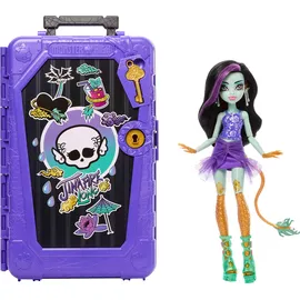 Monster High Skulltimate Secrets Gore-geous Oasis Spielset, Jinafire Long Puppe