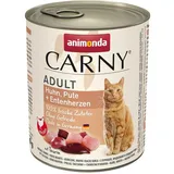 Animonda Carny Adult Huhn, Pute & Entenherzen 12 x 800 g