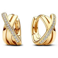 Pandora Creolen Pandora Signature 263150C01 - gold