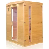 Infrarotkabine Infrarotsauna Wärmekabine Sauna Kabine 3 Personen Vollspektrum