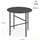 bomoe Beistelltisch Ø 44x46cm + Ø 53x36cm Schwarz