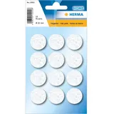 Herma Filzgleiter Ø 22 mm, weiss 12 Stück