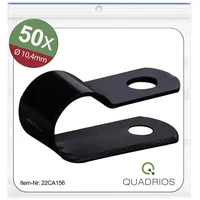 Quadrios 22CA156 Befestigungsschelle schraubbar 22CA156 Bündel-Ø-Bereich 10.4 mm (max)