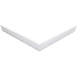 AURA und ARENA 90cm Eckschürze, weiss
