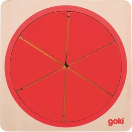 GoKi Schichtenpuzzle Kreis