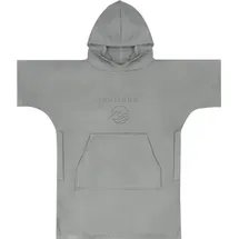 Normani Kinder Mikrofaser Badeponcho Luquillo in Grau | Gr.: 140/152