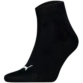 Puma Quarter Plain 12er Pack Schwarz 35-38