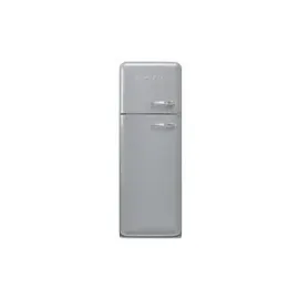 Smeg FAB30LSV6 Retro-Kühl-Gefrierkombination (222 l, 1720 mm hoch, Silber)