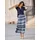 Classic Basics Stufenrock Damen Paisley Rauchblau/Kalkmint Bedruckt 27