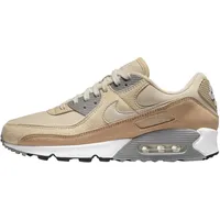 Nike Herren Air Max 90 PRM Sneaker, Hemp/Summit White, 35.5