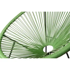 sunnypillow Acapulco Gartenstuhl 55 x 55 x 80 cm Grün 2 St.