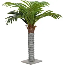 vidaXL Palme Künstlich 12 Blätter 150 cm Grün
