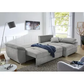 Jockenhöfer Ecksofa Alster 268x161x76 cm (hellgrau),