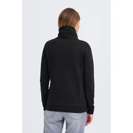 Oxmo Sweatjacke OXMO "Trainingsjacke OXBitta", Damen, Gr. XS, schwarz, Obermaterial: 50% Baumwolle CO. 50% Polyester PES., Sweatjacken Sweatjacke