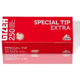 *SPAR-SET!* 8 Boxen GIZEH Special Tip Extra Filterhülsen + 1 GIZEH Vario Stopfer