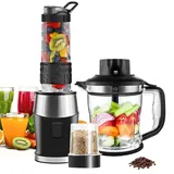 Mixer Smoothie Maker 700 Watt Standmixer Smoothie Mixer Multifunktion Smoothi...