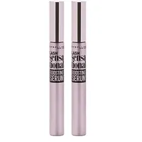 Maybelline New York Lash Sensational Serum in Nr. 00 Clear Wimpernserum für natürlich länger und voller wirkende Wimpern (Packung mit 2)