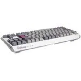 Ducky One 3 Mist Grey TKL Gaming Tastatur, RGB LED - MX-Brown (DE, Kabelgebunden), Tastatur, Grau