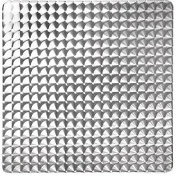 Bolero quadratischer Bistrotisch Edelstahl 4 Beine 70cm