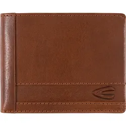 Geldbörse CAMEL ACTIVE "Field", braun, Leder, clean, unifarben, gepflegt, casual, Kleinlederwaren, aus fein genarbte Leder mit RFID-Schutz und Tracking Tag Fach