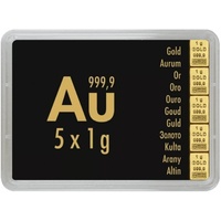 Goldstücke24 Gold zum Verschenken – Goldbarren in Motivbox-Echtheitsgarantie-Tolle Geschenkidee-Feingold 999,9 (5g Gold)