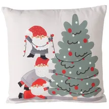 Boltze Kissen mit Weihnachtsmotiv Monti, 45 X 45 Cm