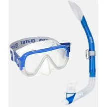 mares aquazone KEEWEE Splash Schnorchelset - Blue / White - One Size