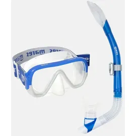 mares aquazone KEEWEE Splash Schnorchelset - Blue / White - One Size