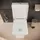 Hansgrohe EluPura Original Q Stand-WC Set mit WC-Sitz Weiß
