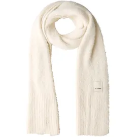 STREET ONE Schal STREET ONE, Damen, Gr. onesize, lucid weiß, Grobstrick, 50% Polyacryl, 50% Polyamid, unifarben, Modetücher Schal, aus softem Materialmix
