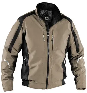 Wetterblouson 1367 5229, sandbraun/schwarz, Größe XXL - schwarz - XXL