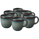 like. by Villeroy & Boch Kaffeetasse 6 Stk Lave bleu Gris