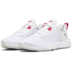 PUMA Fusion Crush Sport Golfschuhe Damen 01 - PUMA white/garnet rose 36