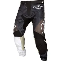 Klim Xc Lite, Textilhose - Schwarz/Weiß/Beige - 30