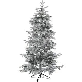Beliani Weihnachtsbaum 210 cm Weiß