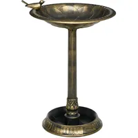 Outsunny Vogeltränke 50 x 50 x 72 cm Bronze