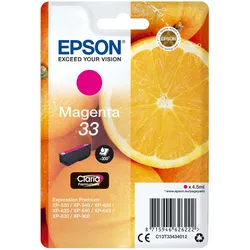 Original Epson C13T33434012 / 33 Druckerpatrone Magenta