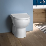 Duravit No.1 Stand-Tiefspül-WC, rimless, back to wall, 2009090000,