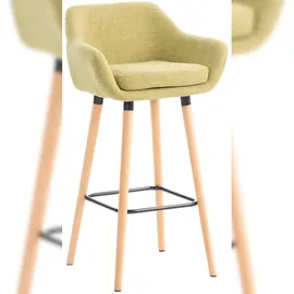deluke Barhocker mit Lehne 99 x 55 x 46 cm Hellgrün