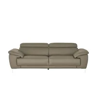 Max Schelling Einzelsofa aus Echtleder Vita , braun , Maße (cm): B: 236 H: 93 T: 105.0