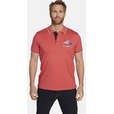 Jan Vanderstorm Poloshirt STEIVAN mit Rippstrickkragen rot L (52/54)