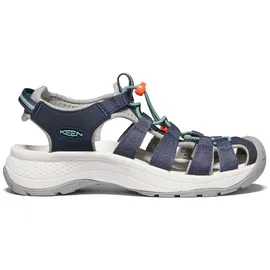 KEEN Astoria West Sandalen, Navy Beveled Glass, 38.5 EU