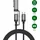 4smarts USB-C auf USB-C Adapter 2 m Schwarz/Grau