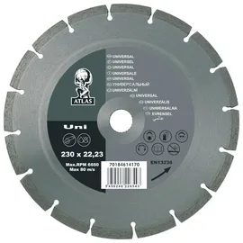 Atlas Diamantscheibe Sägeblatt 230 mm