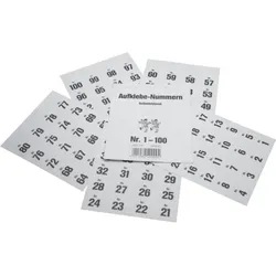 Wolf und Appenzeller selbstklebende Gewinn-Aufklebenummern 701-800 4011082400141 Wolf und Appenzeller